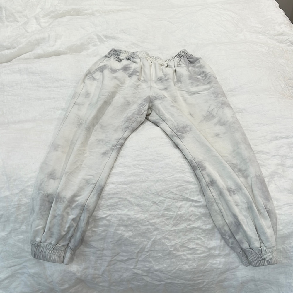 👑 Nasty Gal CUSTOM Cloud Tie Dye Joggers 👑🤍